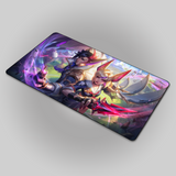 Battle Academia Rakan and Xayah Mousepad