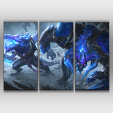 Blackfrost Alistar and Renekton Poster