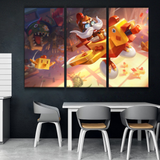 BLOCK TOY CORKI POSTER