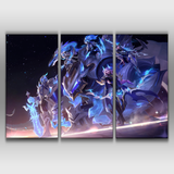 DRX Ashe, Caitlyn, Akali, Maokai, Kindred and Aatrox Poster