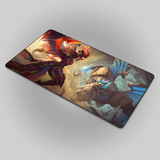 Dragonslayer Kayle and Dragon Guardian Galio Mousepad