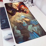 DRAGONSLAYER KAYLE AND DRAGON GUARDIAN GALIO MOUSE PAD