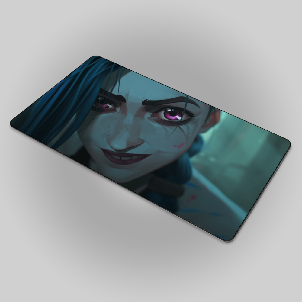 ARCANE League of Legends アーケイン マウスパッド A League of Legends LOL Bilibili Goods Arcane II Jinx XL Mouse