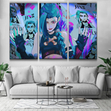 Jinx Wanted Poster Arcane 2 Buy Now