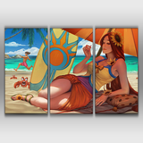 Pool Party Leona Poster