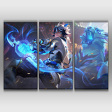 Porcelain Protector Ezreal Poster