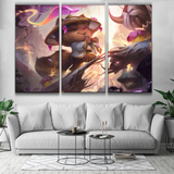 PRESTIGE SPIRIT BLOSSOM TEEMO POSTER