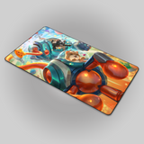 Space Groove Blitz and Crank Mousepad