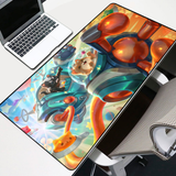 SPACE GROOVE BLITZ AND CRANK MOUSE PAD