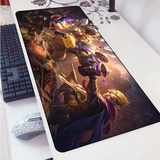 TALON BLACKWOOD, TARIC LUMINSHIELD AND TWITCH SHADOWFOOT MOUSE PAD