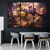 Talon Blackwood, Taric Luminshield and Twitch Shadowfoot Buy Wall Poster