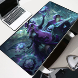 WITHERED ROSE SYNDRA AND TALON MOUSE PAD