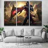 Arcana Lucian league see online skin wallpaper canvas decor