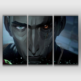 Silco from Arcane Netflix TV Series League of legends wall poster decor