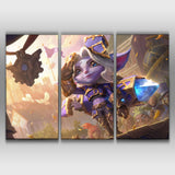 Hextech Tristana league of legends wall paper canvas online lol decor