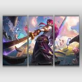 Battle Academia Yone league of legends wall poster decor