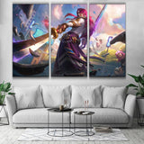 Battle Academia Yone see wallpaper skin online poster