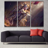 Battle Queen Diana Prestige Edition league 3 panels canvas poster wall decoration