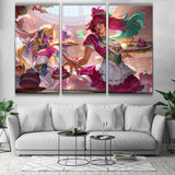 Cafe Cutie Soraka & Sivir see online wallpaper skin poster