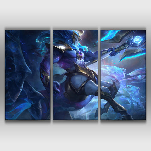 Cosmic Charger Hecarim league of legends wall poster decor 