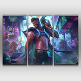 Cyber Pop Akshan league of legends buy online wall poster gift decor