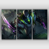 Debonair Zed League of legends wall poster decor