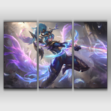 Dawnbringer Vayne league of legends poster