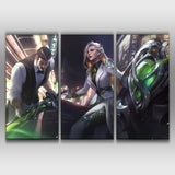 Debonair Leona legue of legends poster