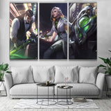 Debonair Leona see online wallpaper skin hd poster