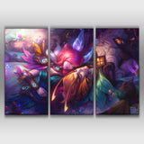 Elderwood Xayah & Rakan league of legends wall poster decor