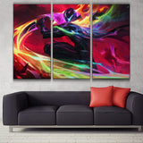 Empyrean Pyke league 3 panels canvas wall poster decoration