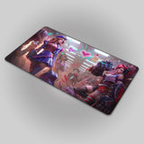 Heartache Vi and Heartthrob Caitlyn league of legends mousepad