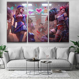 Heartache Vi and Heartthrob Caitlyn see online wallpaper skin