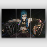 Jinx from Arcane Netflix TV Series League of legends wall poster decor