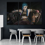 Jinx from Arcane Netflix TV Series Buy online wall poster gift