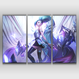 K/DA All Out Seraphine Superstar League of legends wall poster decor
