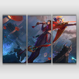 Lunar Beast Fiora league of legends wall poster decor