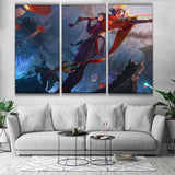 Lunar Beast Fiora wallpaper see online skin poster