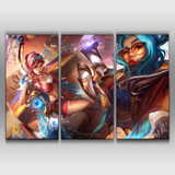 Ocean Song Ashe & Zeri Poster