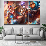 Ocean Song Ashe & Zeri Poster