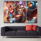 Ocean Song Ashe & Zeri Poster