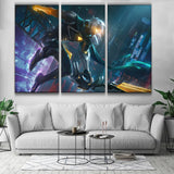 PROJECT: Varus lol wall canvas 3 panels decoration wall gift