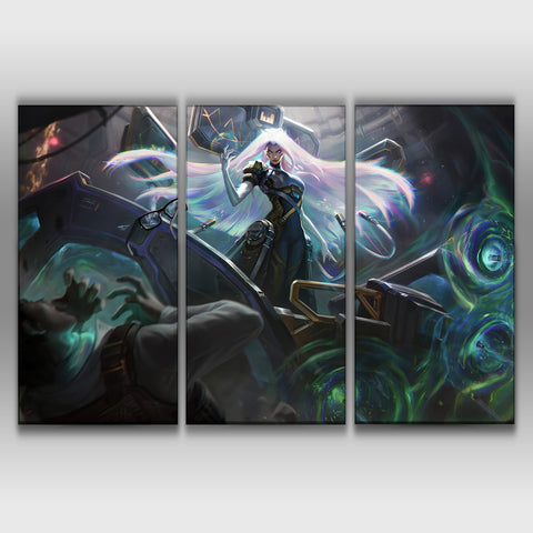 PsyOps Sona league of legends wall poster