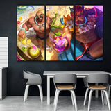 Pool Party Sett and Braum buy online lol wall canvas gift decor