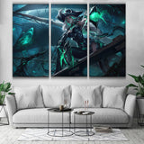 Ruined Miss Fortune wallpaper canvas - 3 panels decor online poster