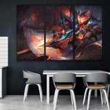 Shan Hai Scrolls Jhin Aphelios Buy online wall poster gift