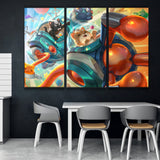 Space Groove Blitz & Crank league of legends wall poster decoration