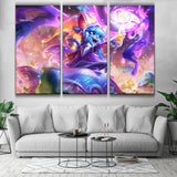 Space Groove Lulu league decoration on wall poster