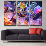 Space Groove Rumble see league online wall poster decoration