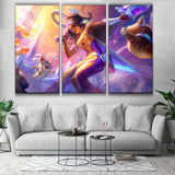 Space Groove Samira see online league skin poster